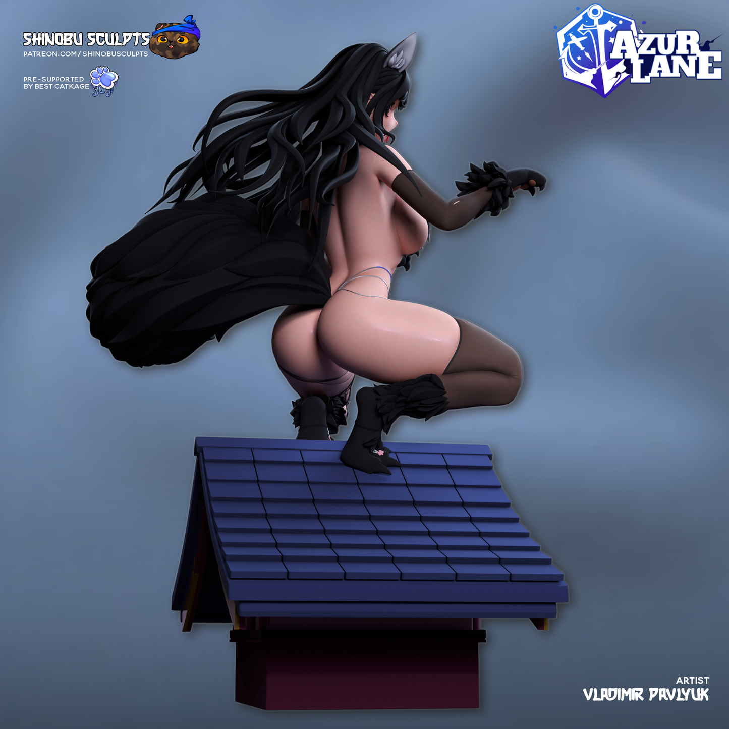 Atago Full Moon's Feral Wolf - Azur Lane