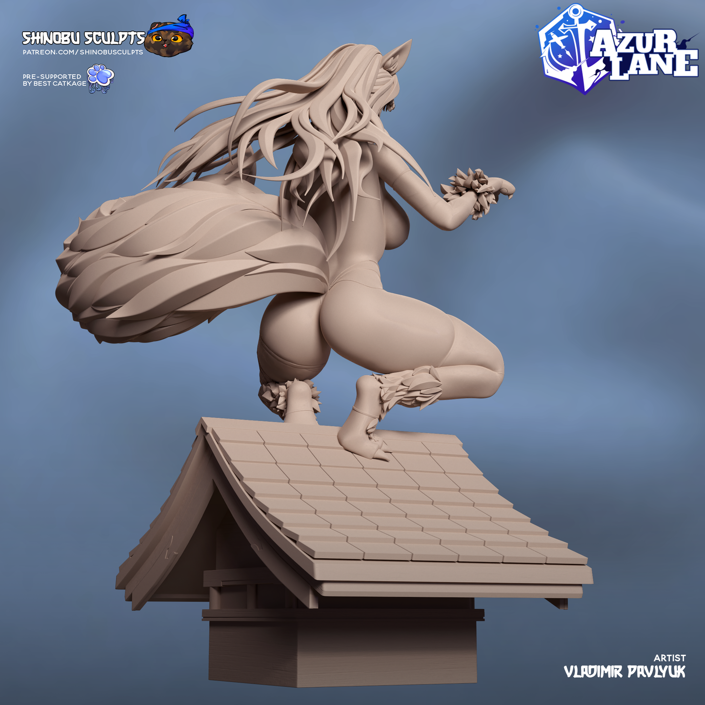 Atago Full Moon's Feral Wolf - Azur Lane