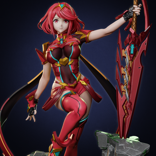 Pyra - Xenoblade Chronicles 2 | Painted / Unpainted Options