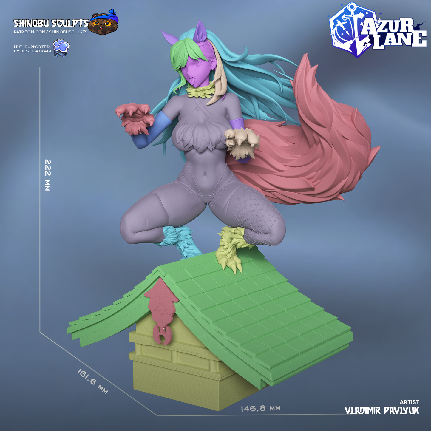 Atago Full Moon's Feral Wolf - Azur Lane