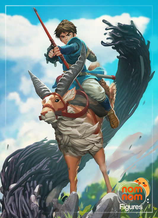 Ashitaka - Princess Mononoke | Painted Preorder / Unpainted Options