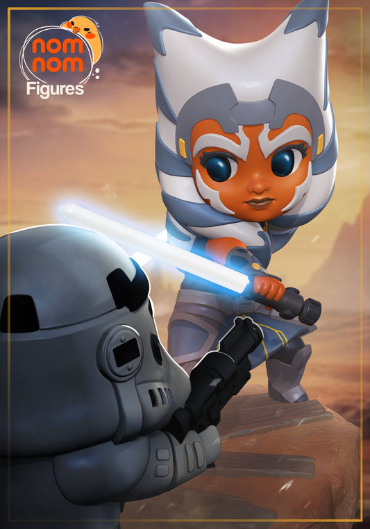 Chibi Ahsoka Tano - Star Wars | Painted Preorder / Unpainted Options