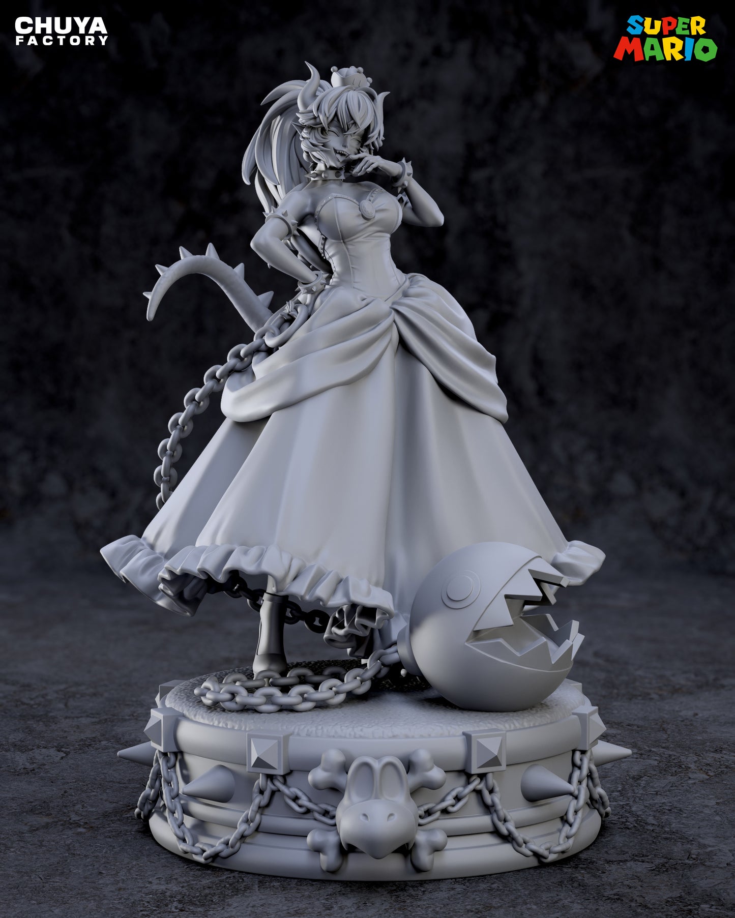 Bowsette - Fanmade | Painted Preorder / Unpainted Options