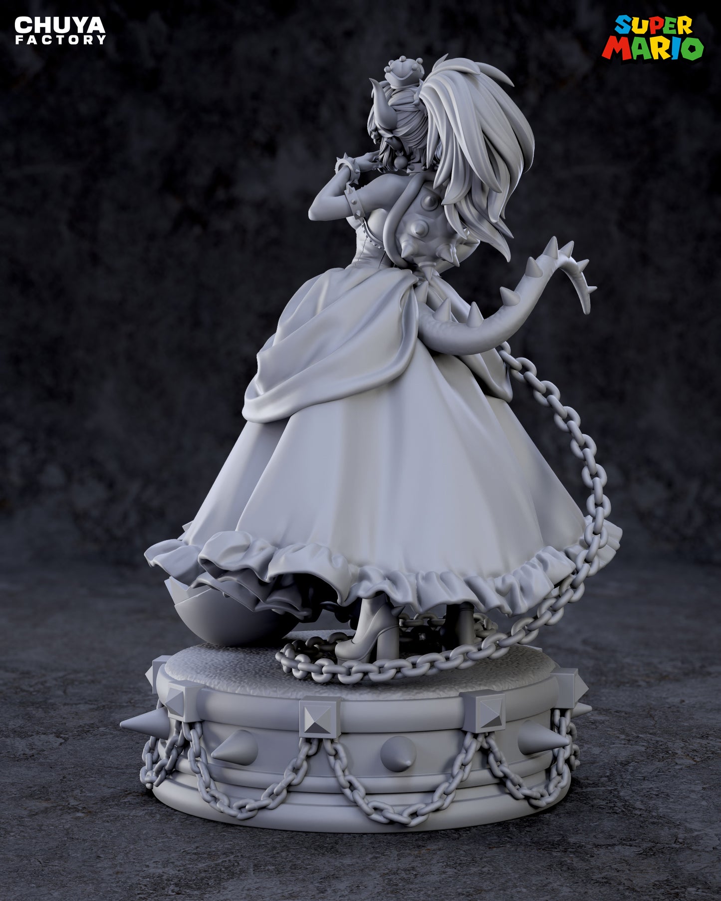 Bowsette - Fanmade | Painted Preorder / Unpainted Options