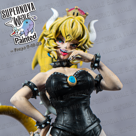 Bowsette - Fanmade | Painted Preorder / Unpainted Options