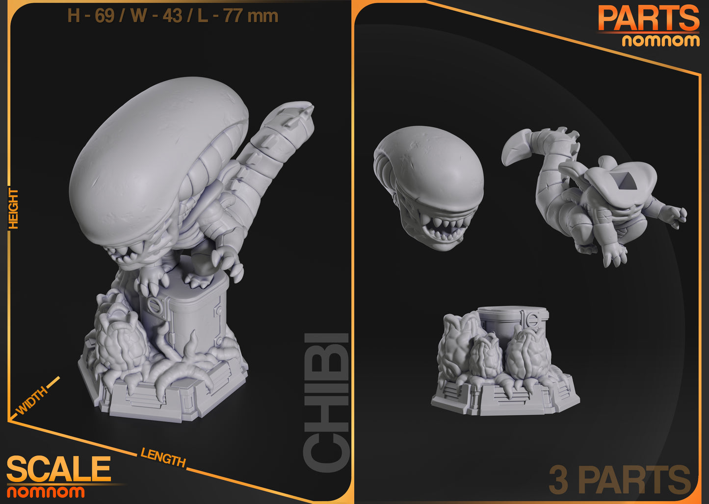 Chibi Xenomorph
