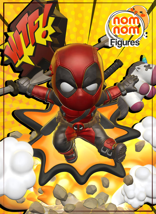 Chibi Deadpool - Marvel | Painted Preorder / Unpainted Options