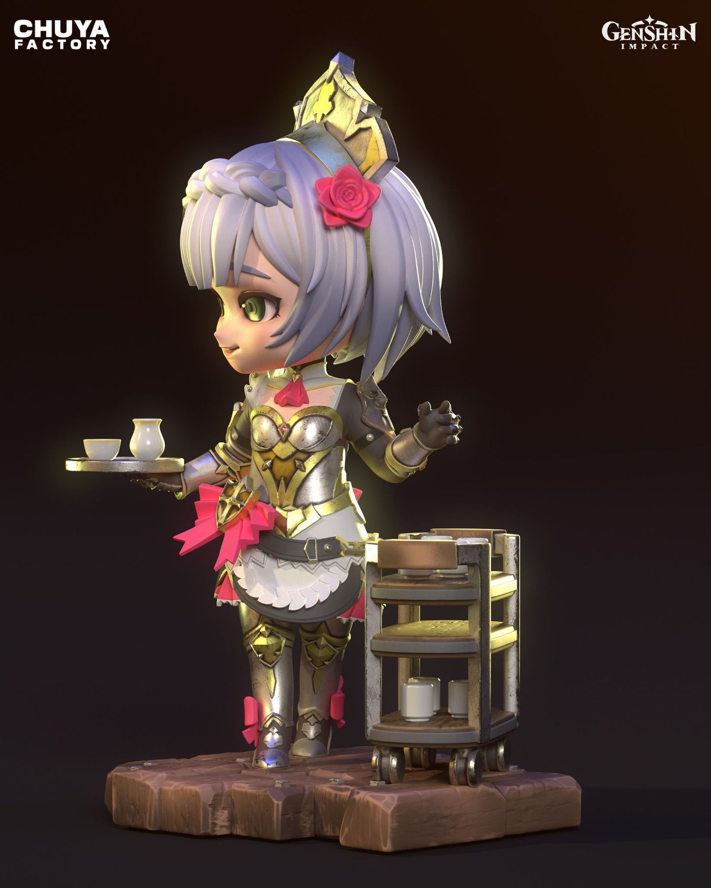 Chibi Noelle - Genshin Impact