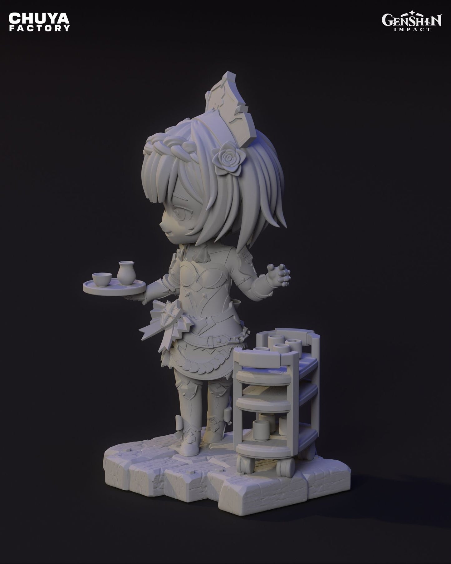 Chibi Noelle - Genshin Impact