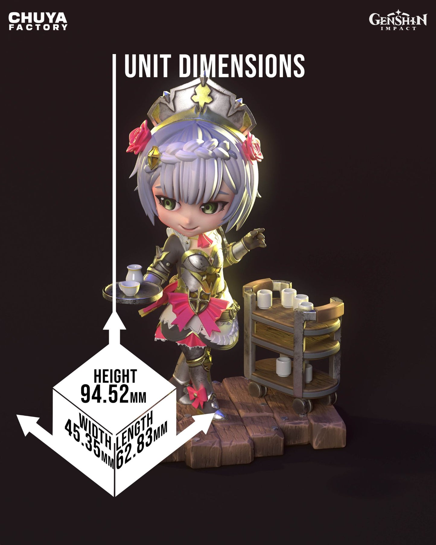 Chibi Noelle - Genshin Impact
