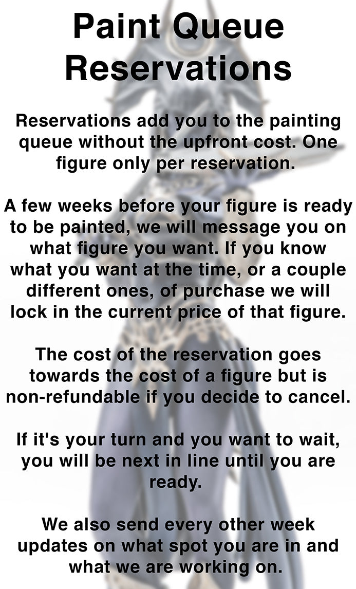 Paint Queue Reservation
