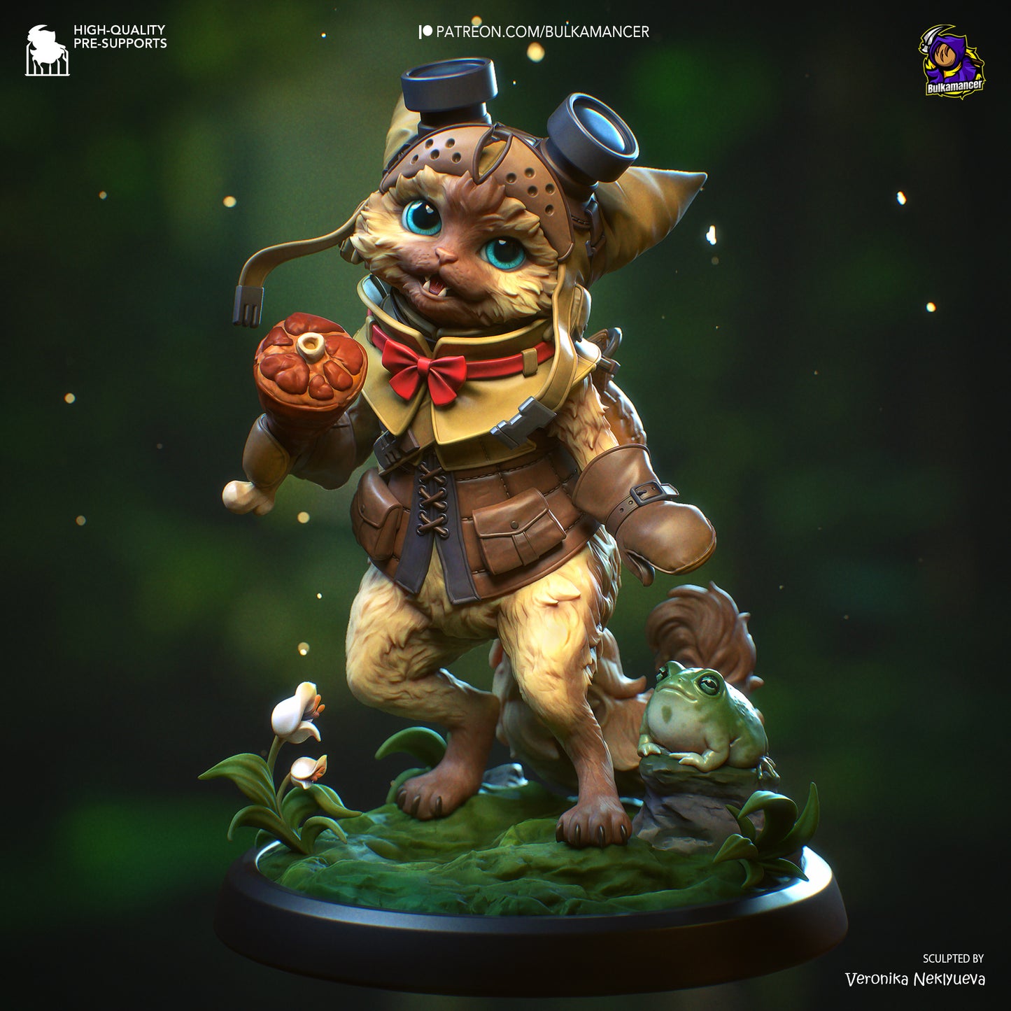 Palico and Toad - Monster Hunter Wilds