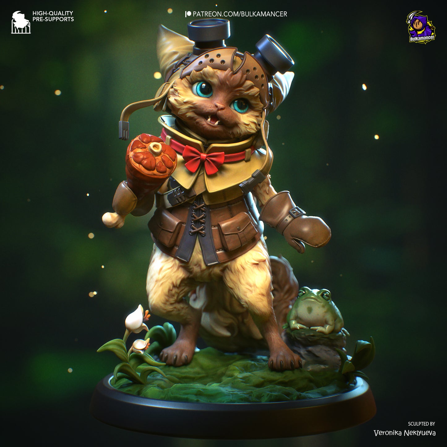 Palico and Toad - Monster Hunter Wilds