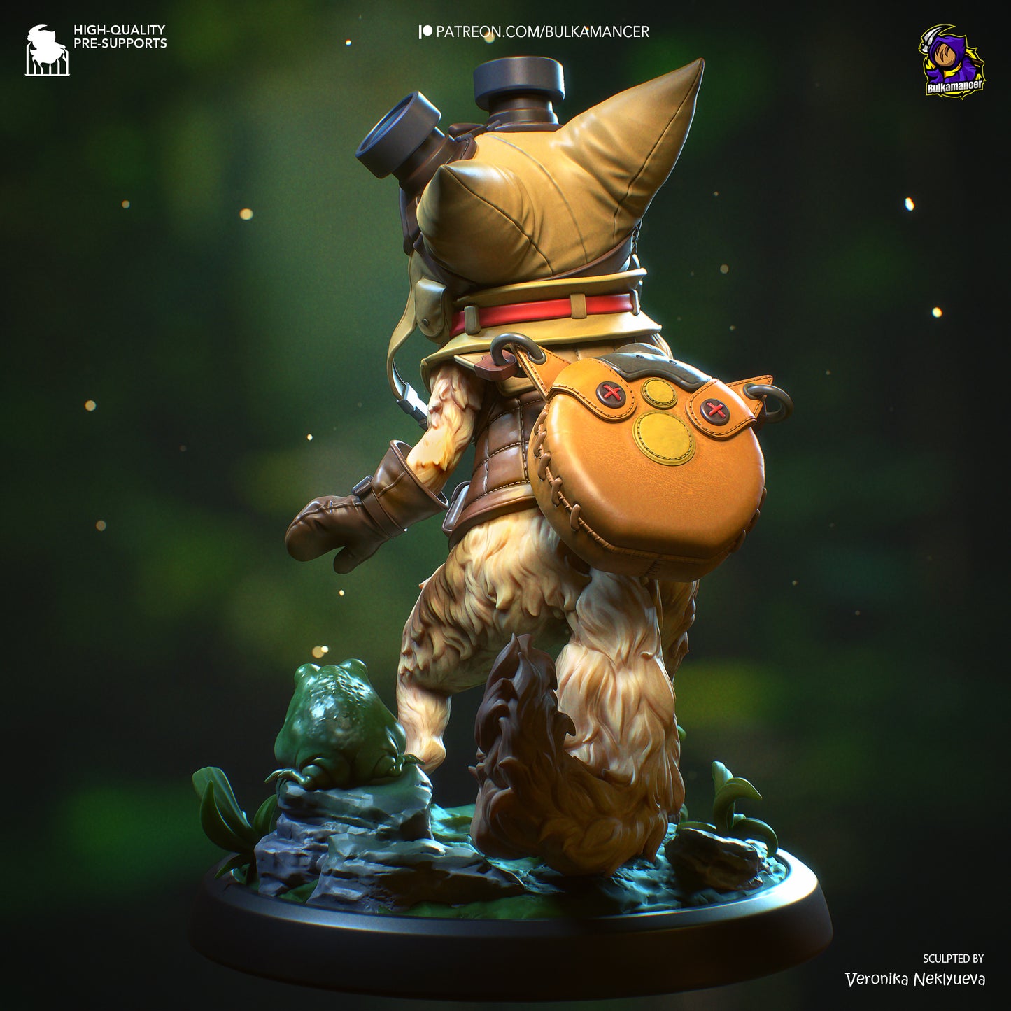 Palico and Toad - Monster Hunter Wilds