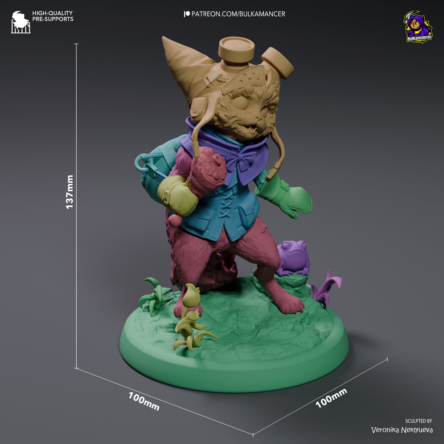 Palico and Toad - Monster Hunter Wilds