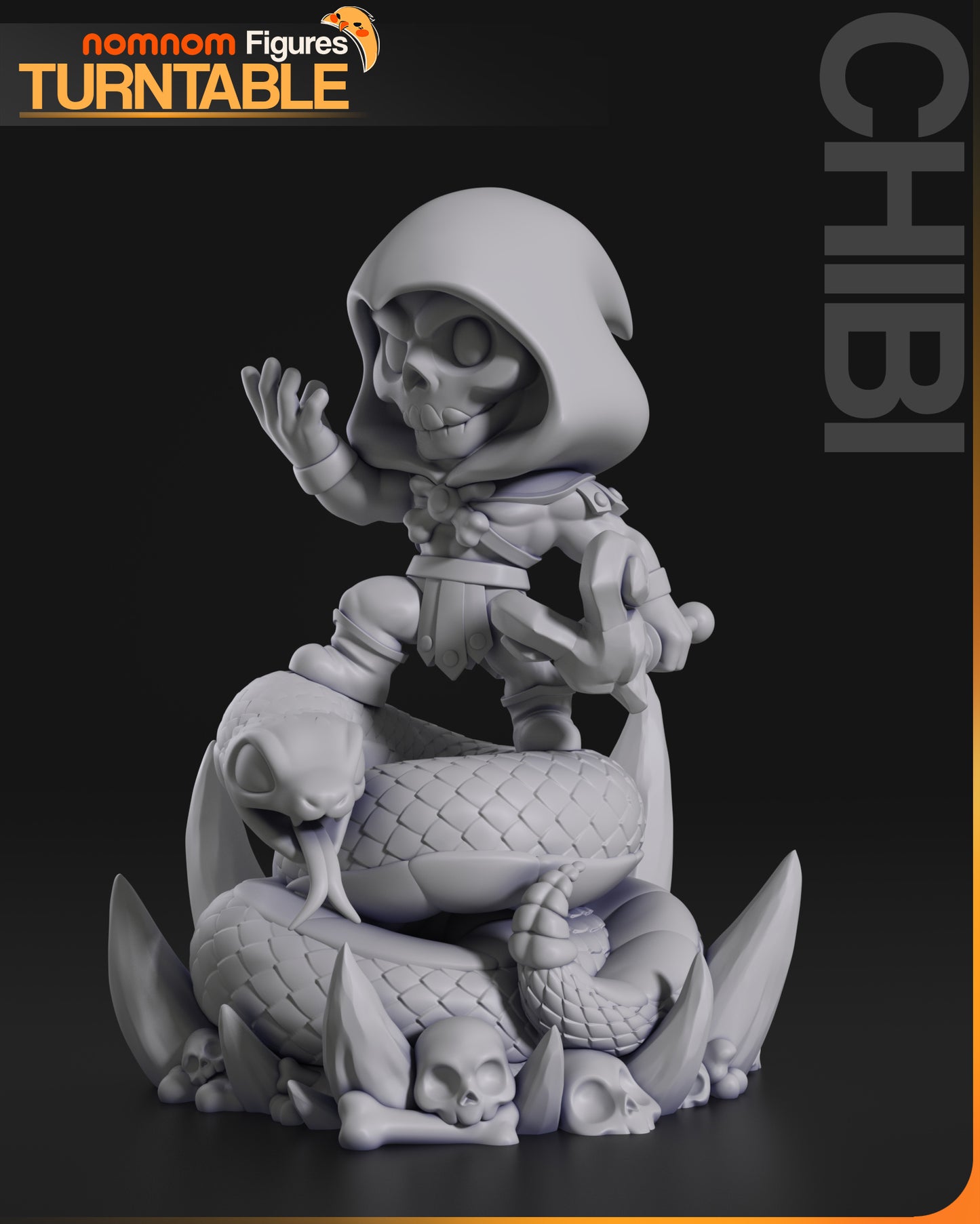 Chibi Skeletor - He-man