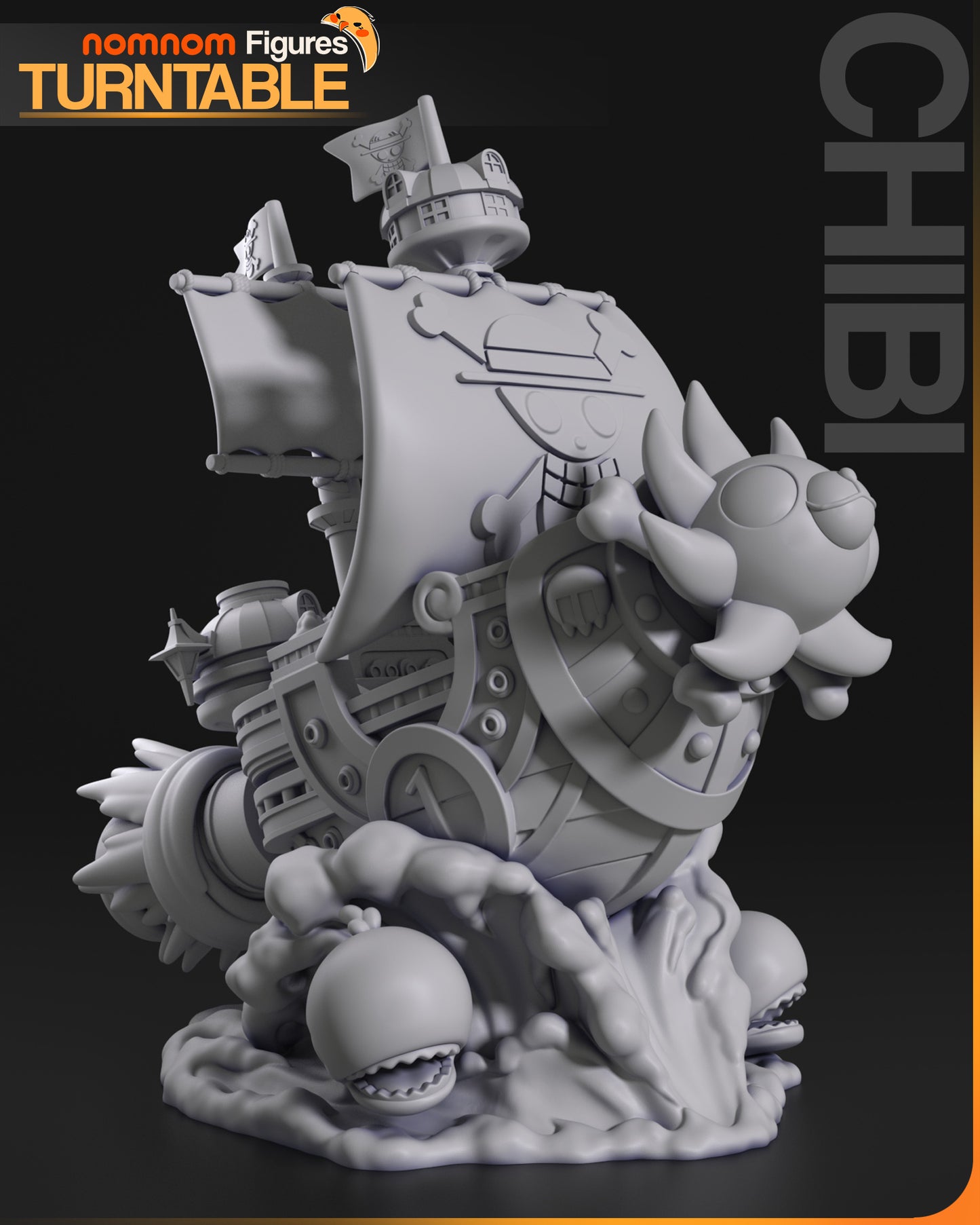 Chibi Thousand Sunny - One Piece