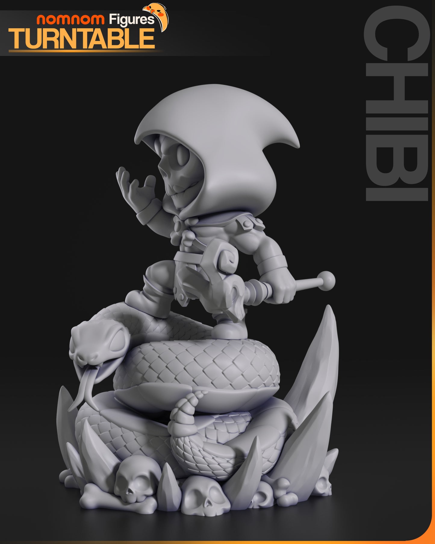 Chibi Skeletor - He-man