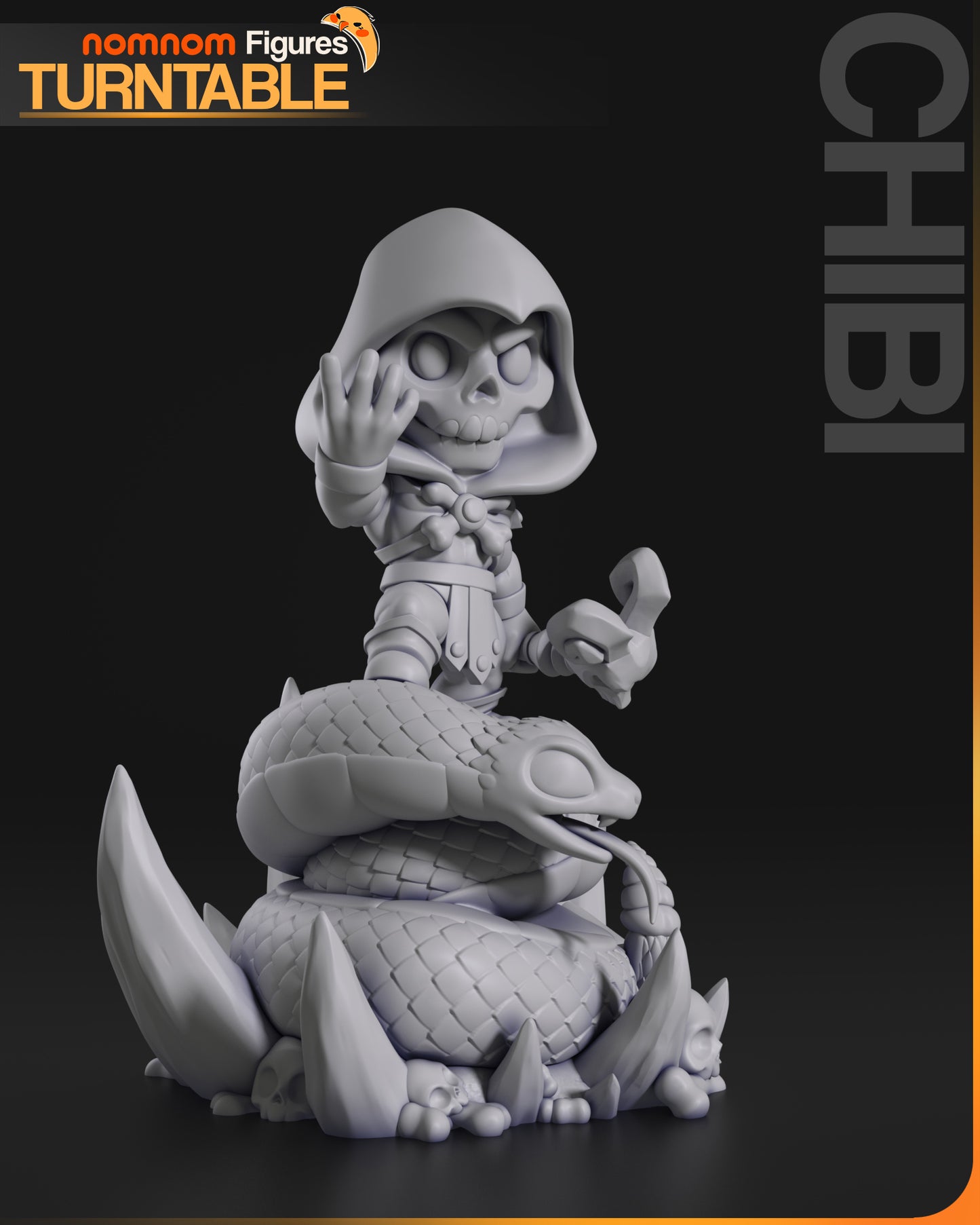 Chibi Skeletor - He-man