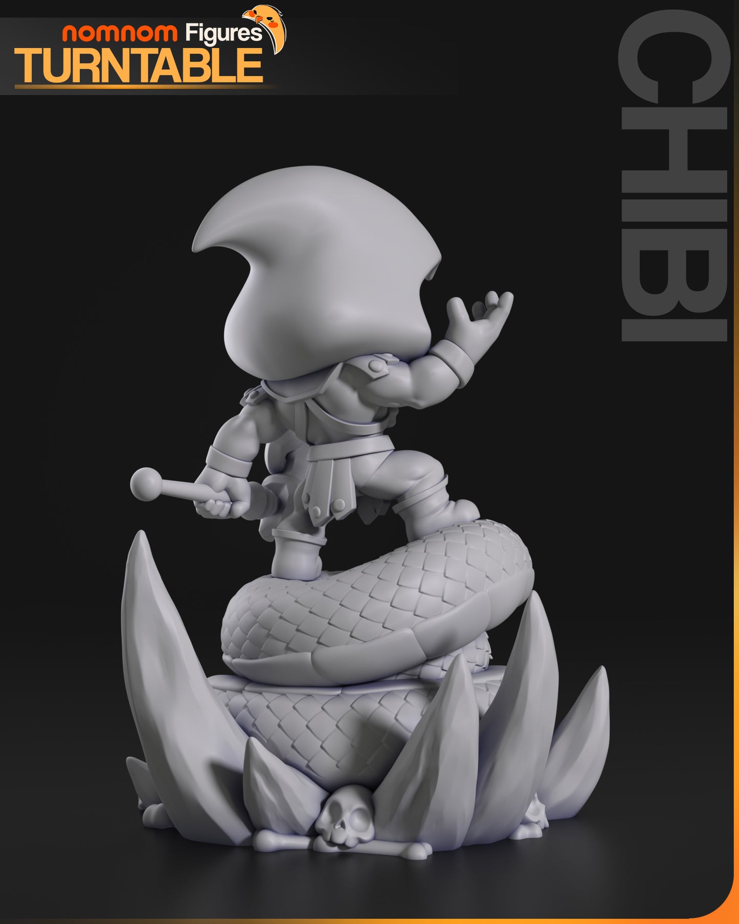 Chibi Skeletor - He-man