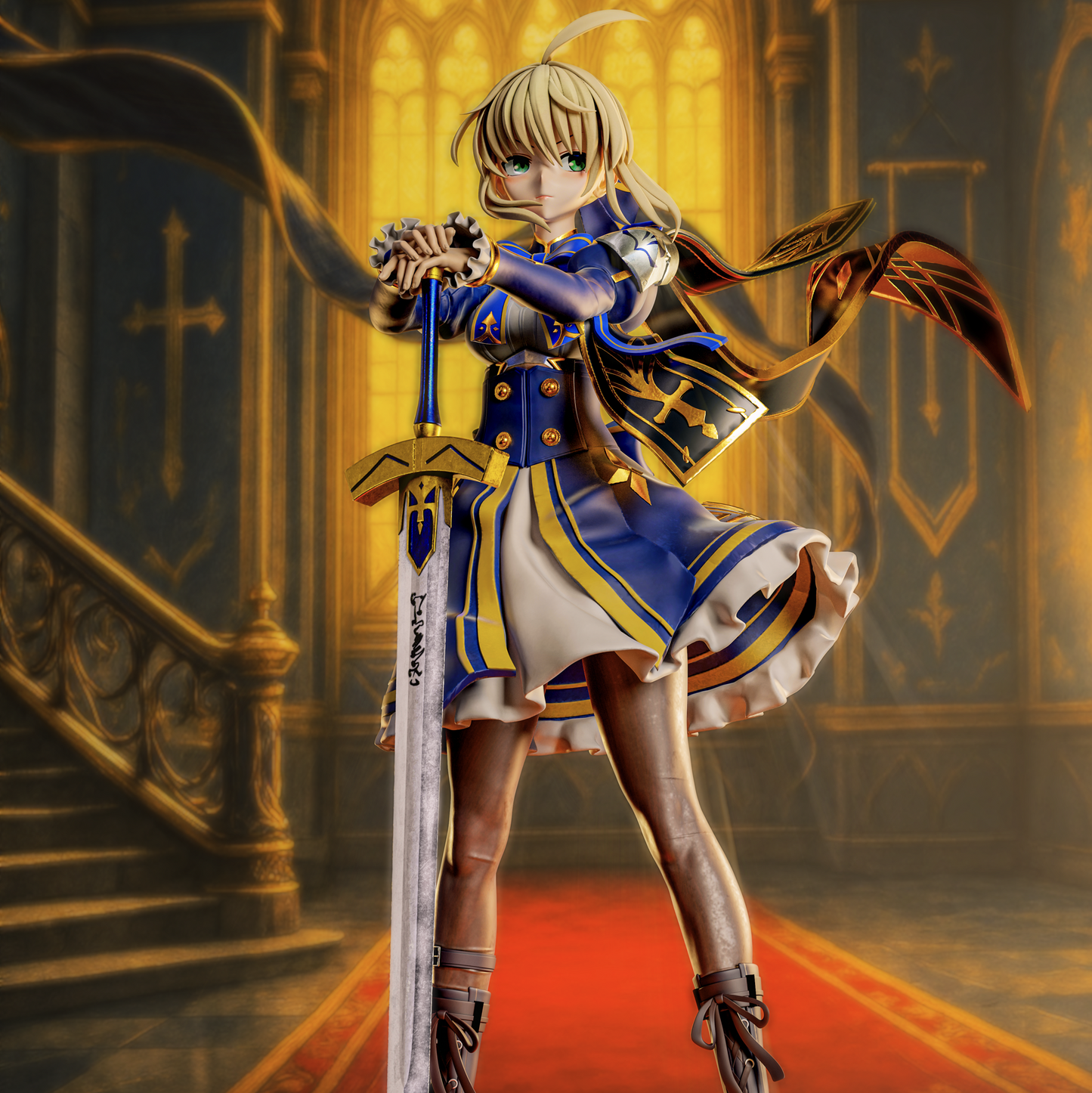 Saber - Fate G.O. - Honkai Star Rail