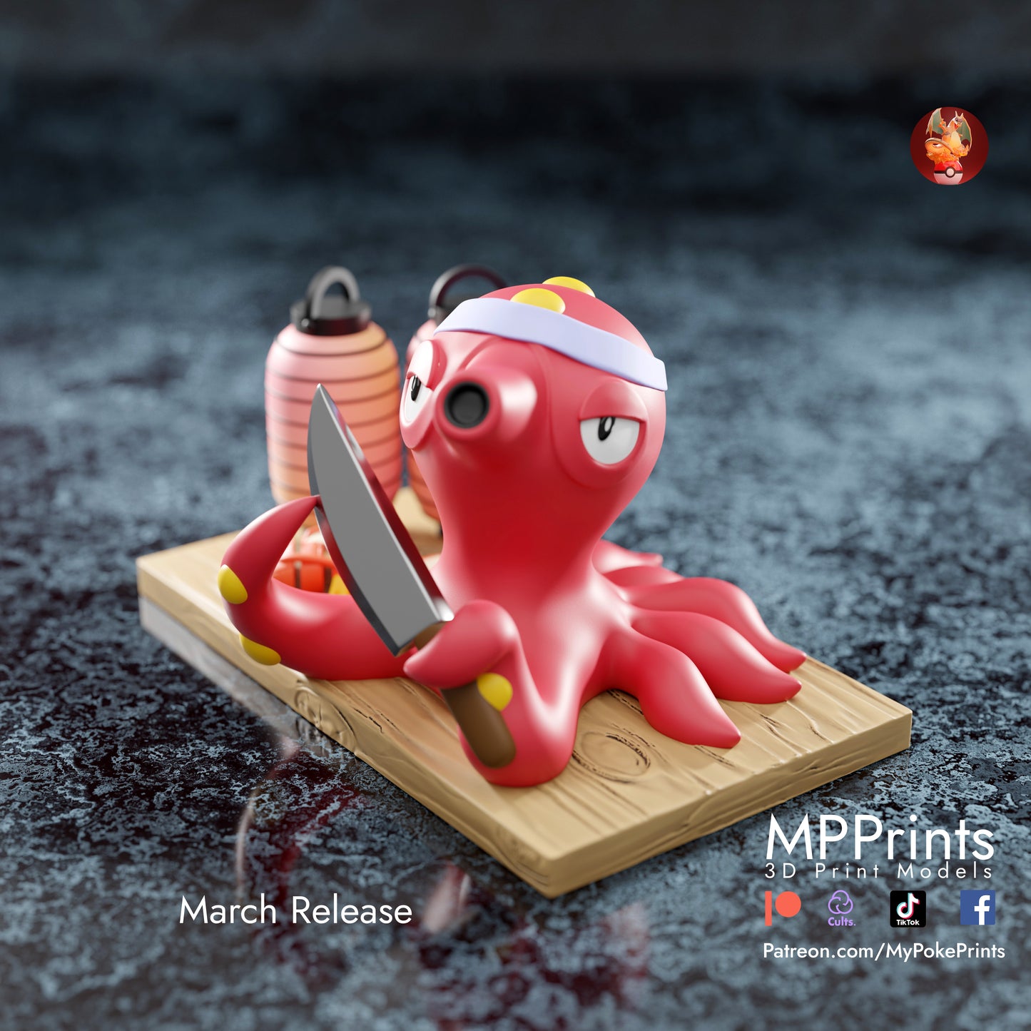 Sushi Chef Octillery Diorama