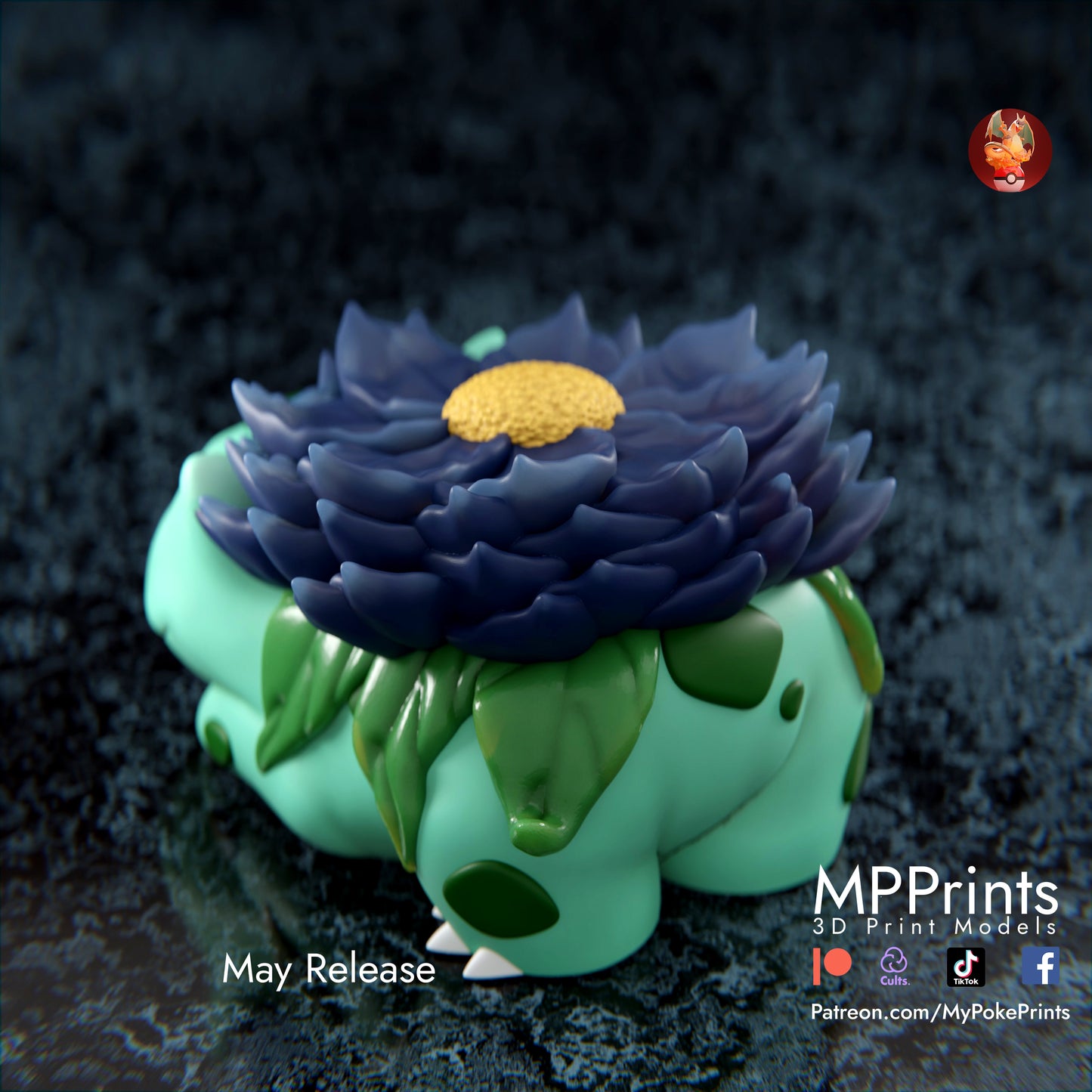 Flower Bulbasaurs Diorama
