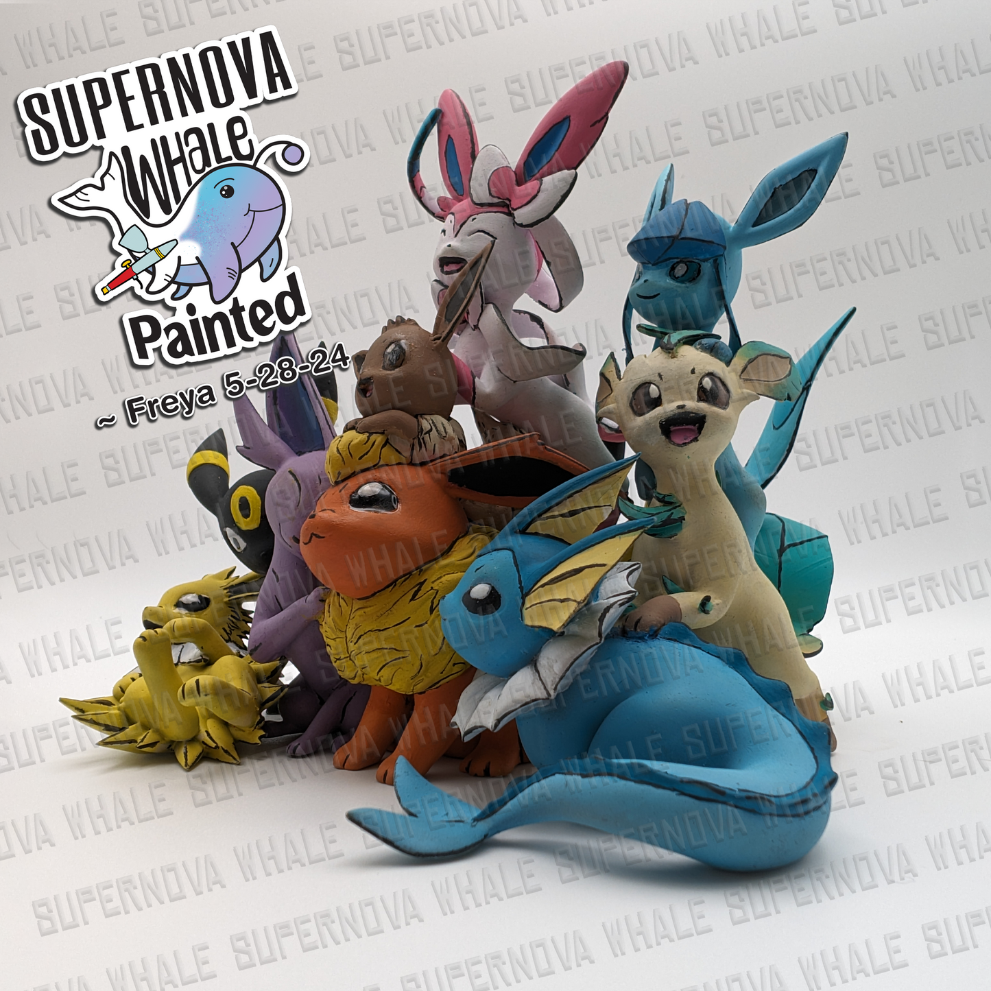 Eeveelution Family Diorama