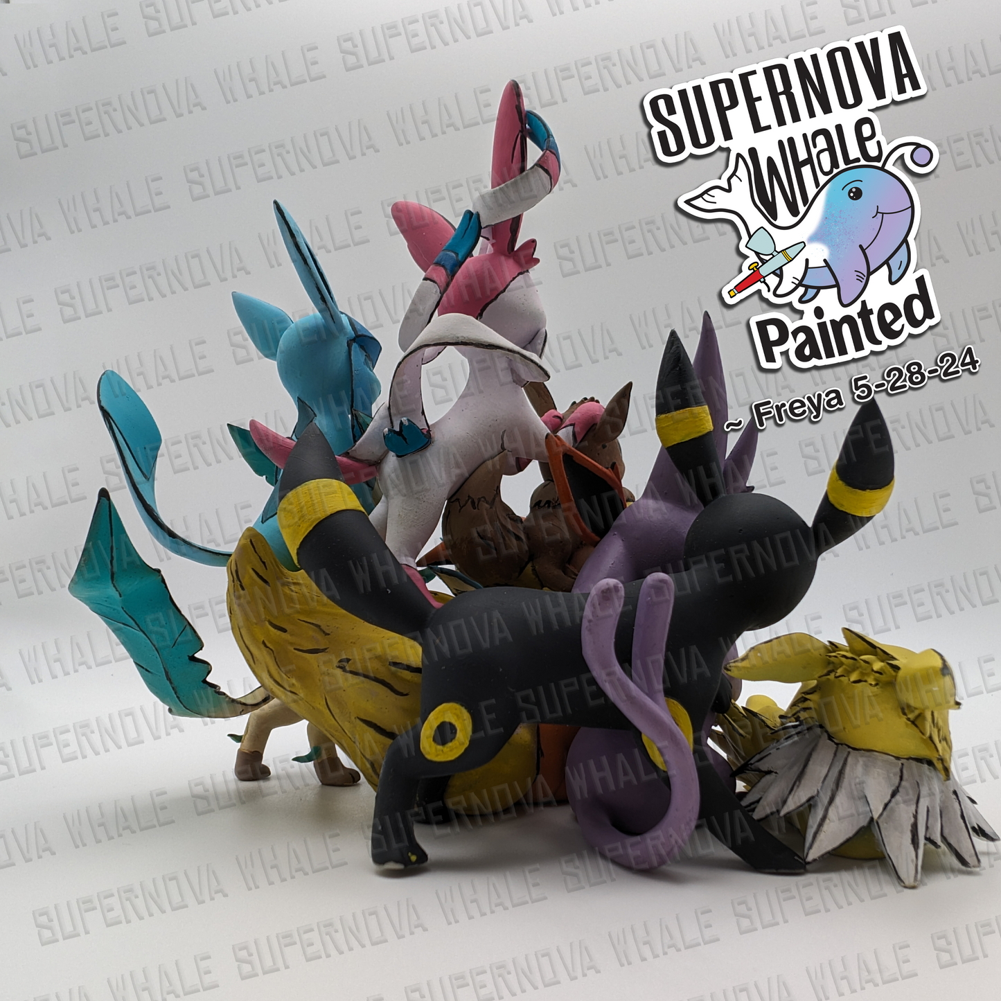 Eeveelution Family Diorama