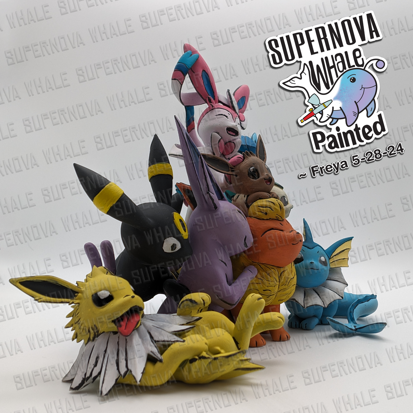 Eeveelution Family Diorama