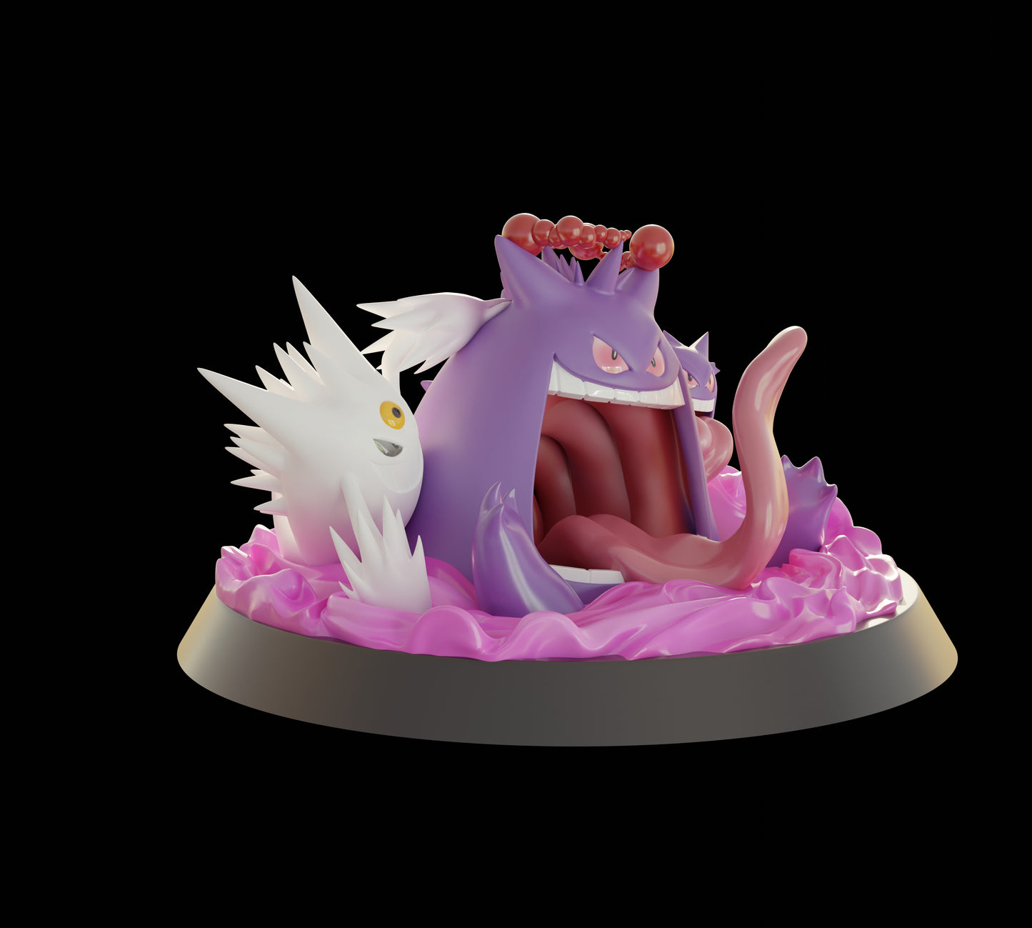 Gengar Evolutions Diorama