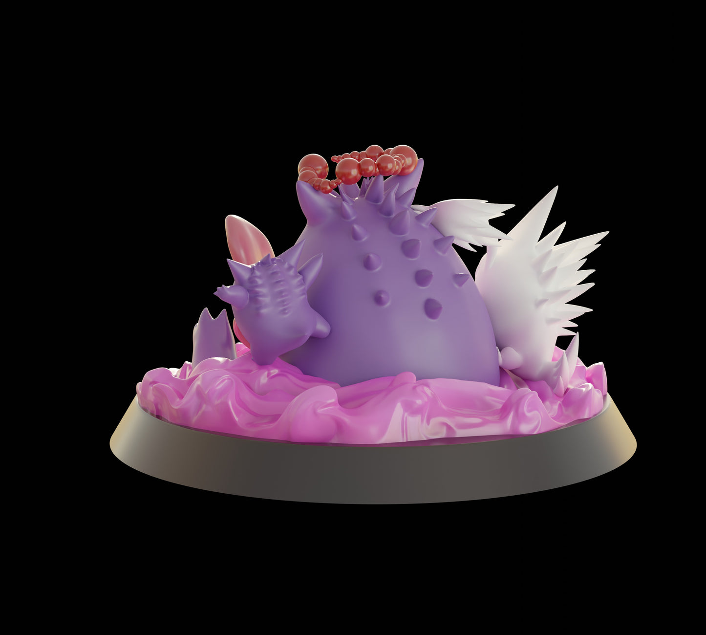 Gengar Evolutions Diorama