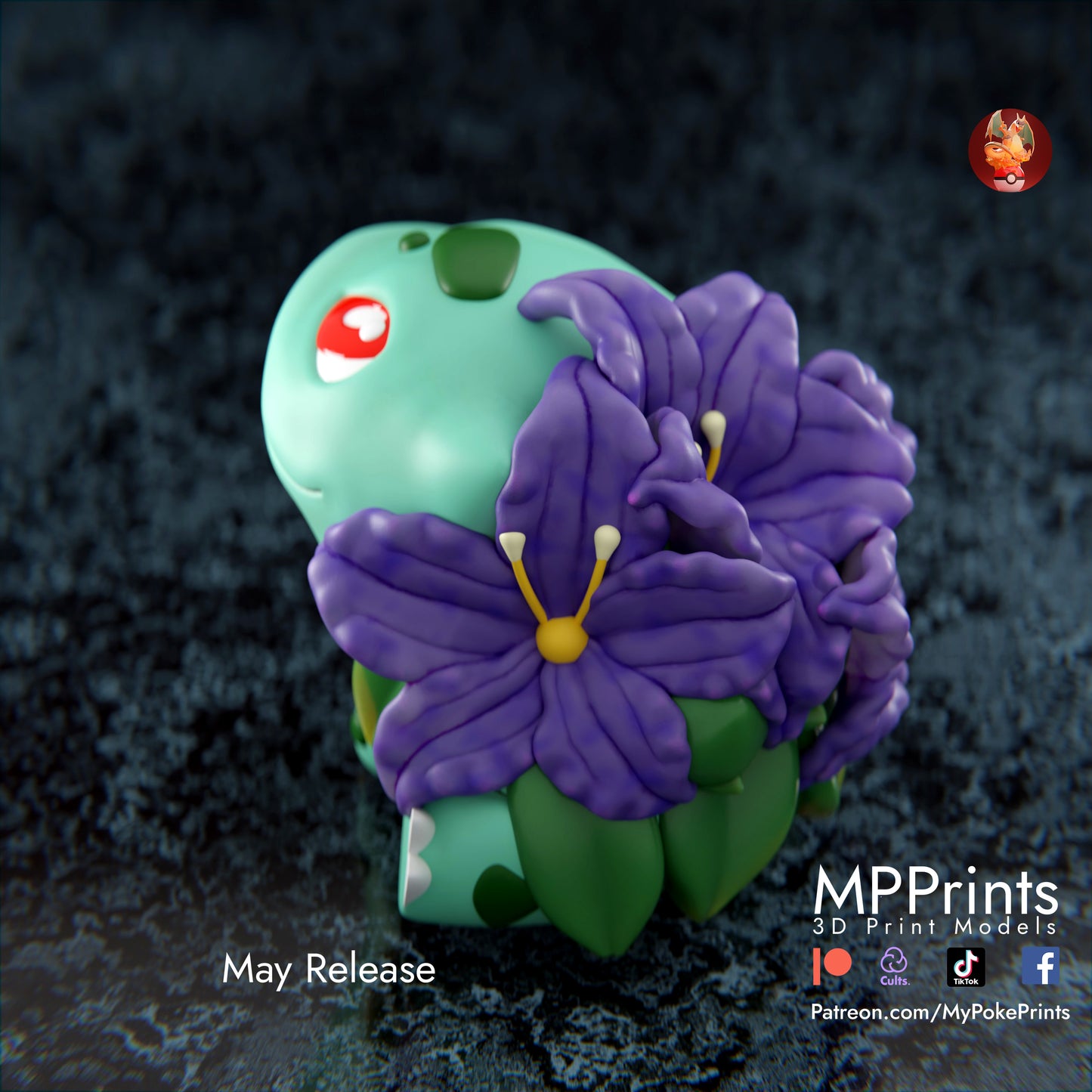 Flower Bulbasaurs Diorama