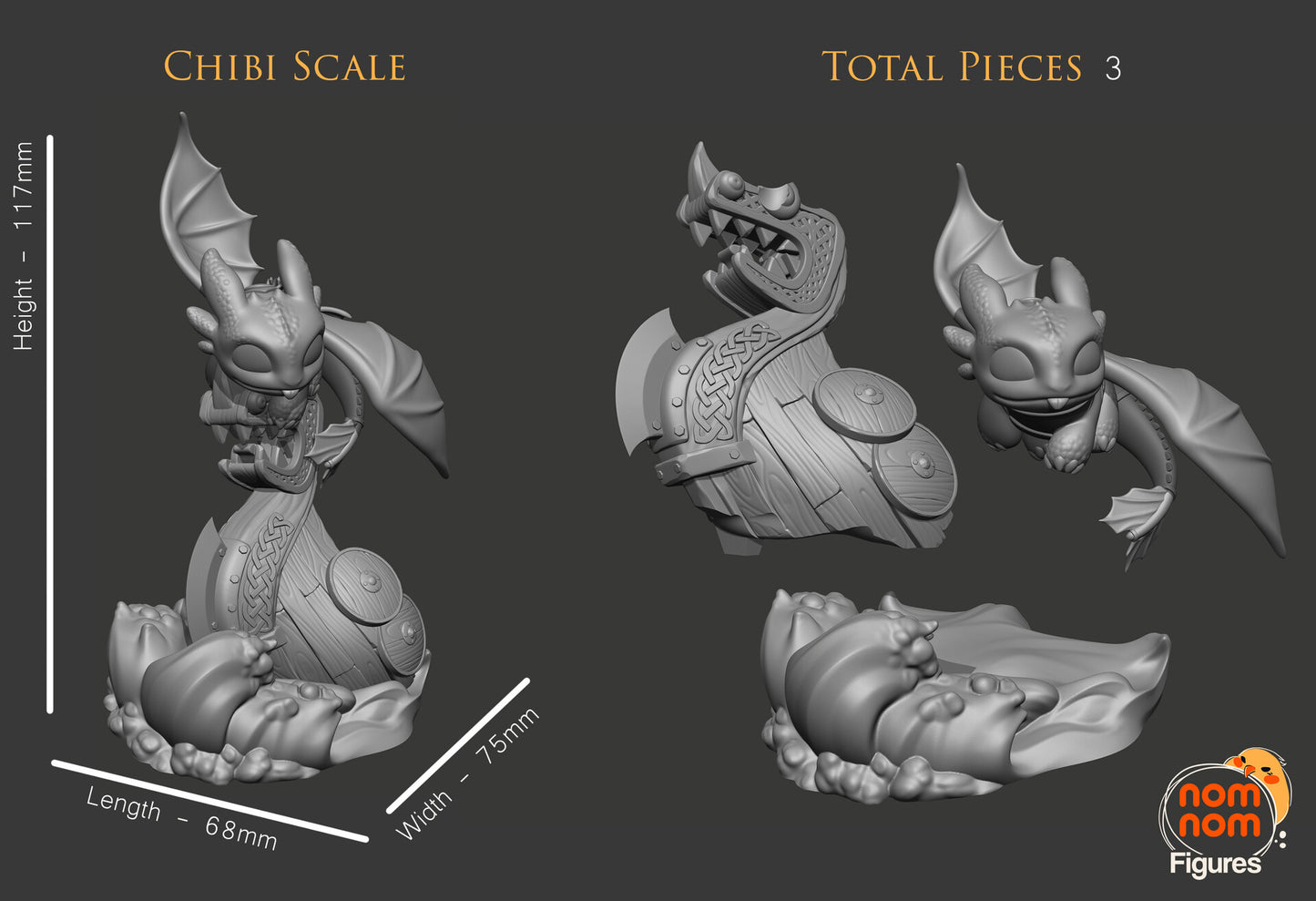 Chibi Toothless