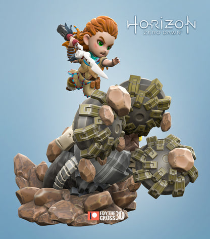 Fan Made Chibi Aloy Figure