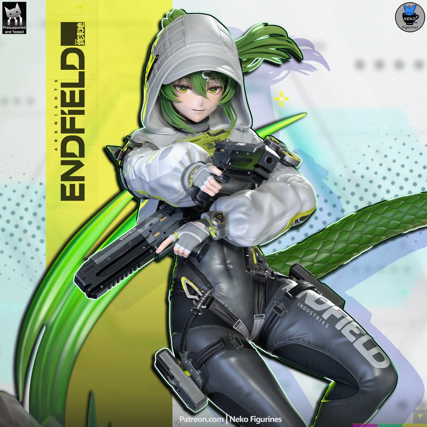 Fluorite - Arknights Enfield | Painted / Unpainted Options