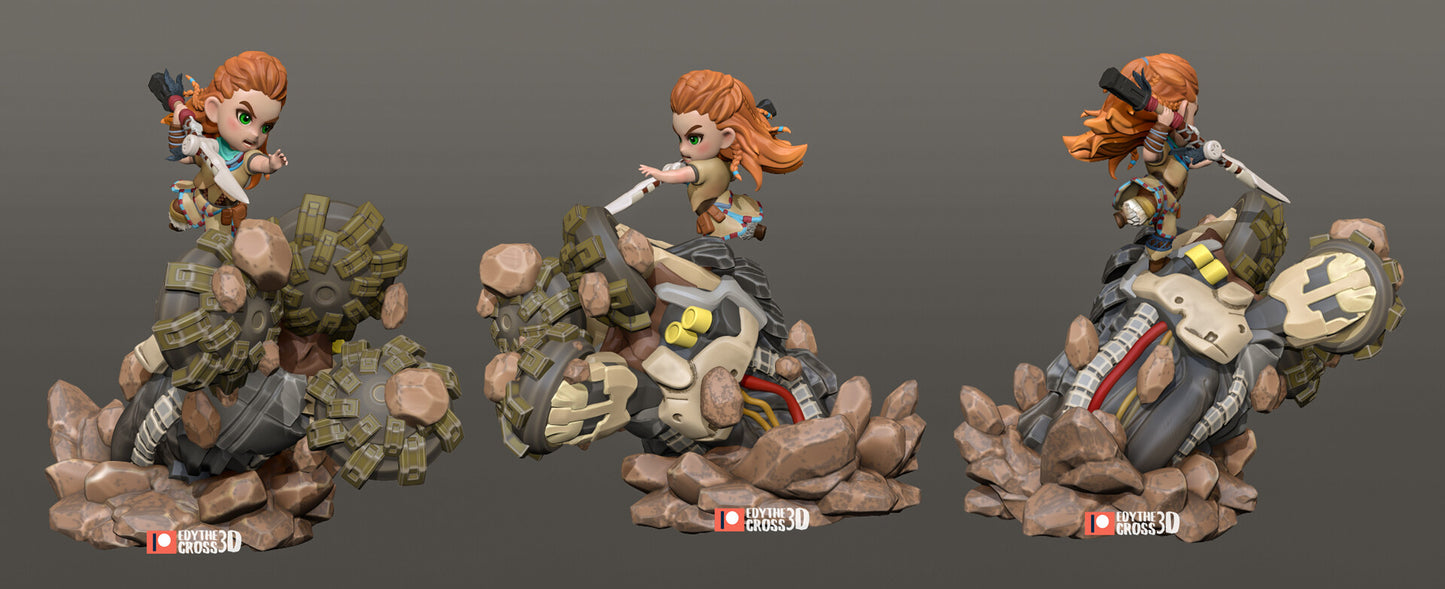 Fan Made Chibi Aloy Figure