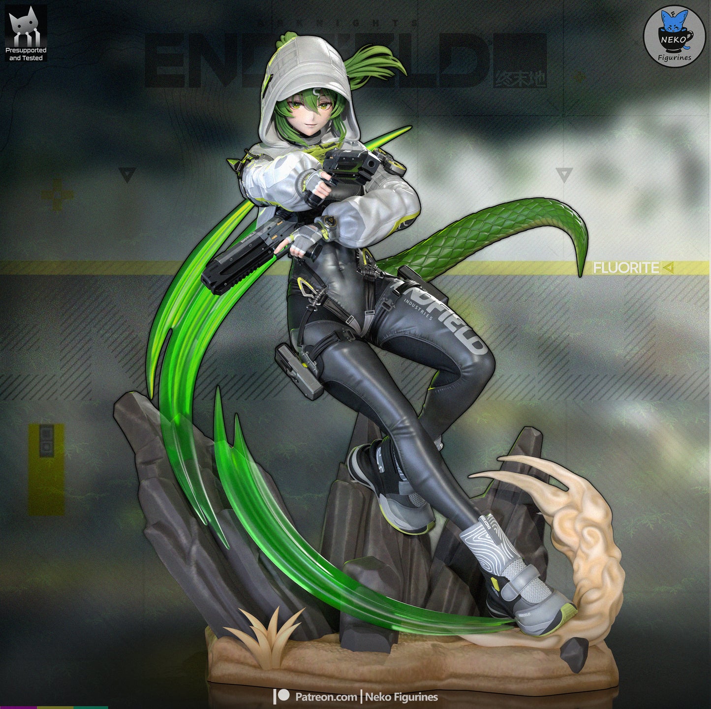 Fluorite - Arknights Enfield | Painted / Unpainted Options
