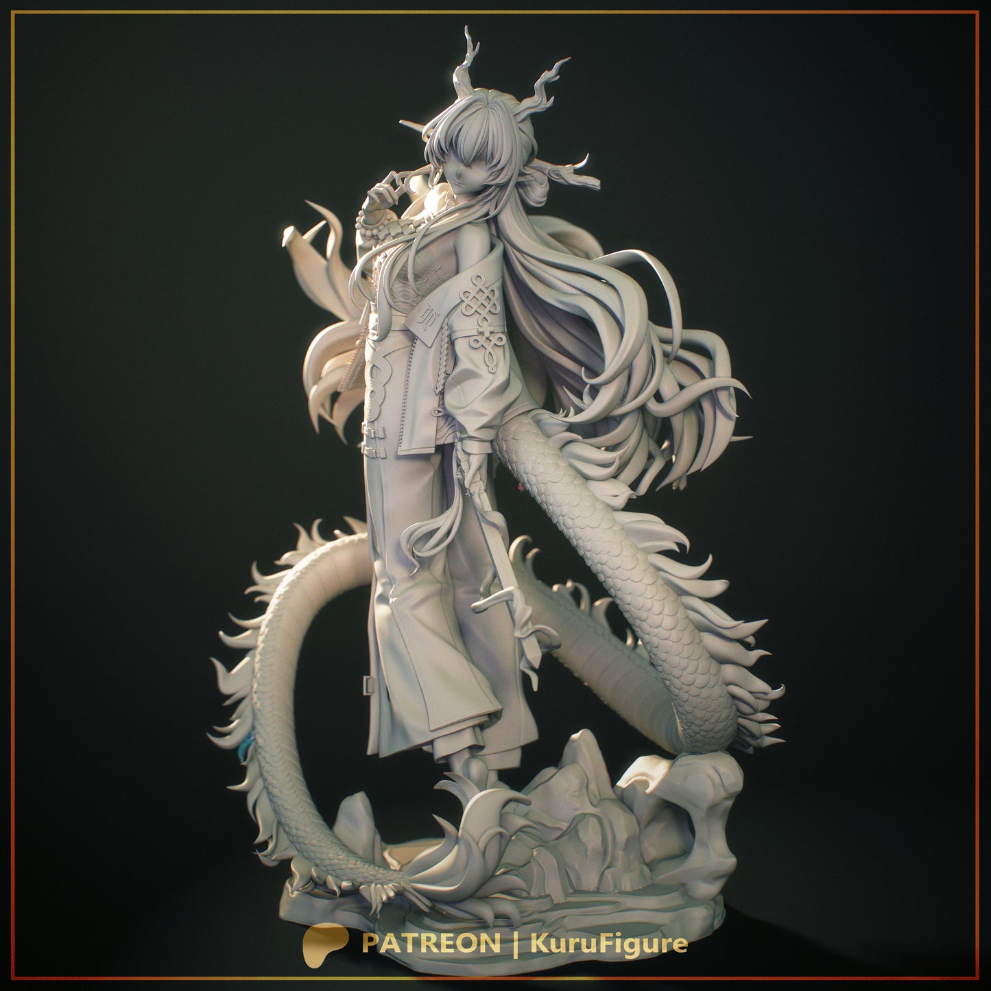 Shu - Arknights | Painted / Unpainted Options