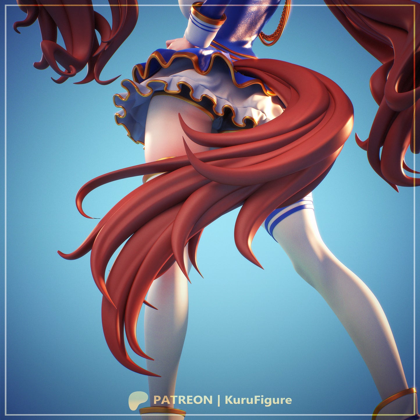 Daiwa Scarlet - Umamusume | Painted / Unpainted Options