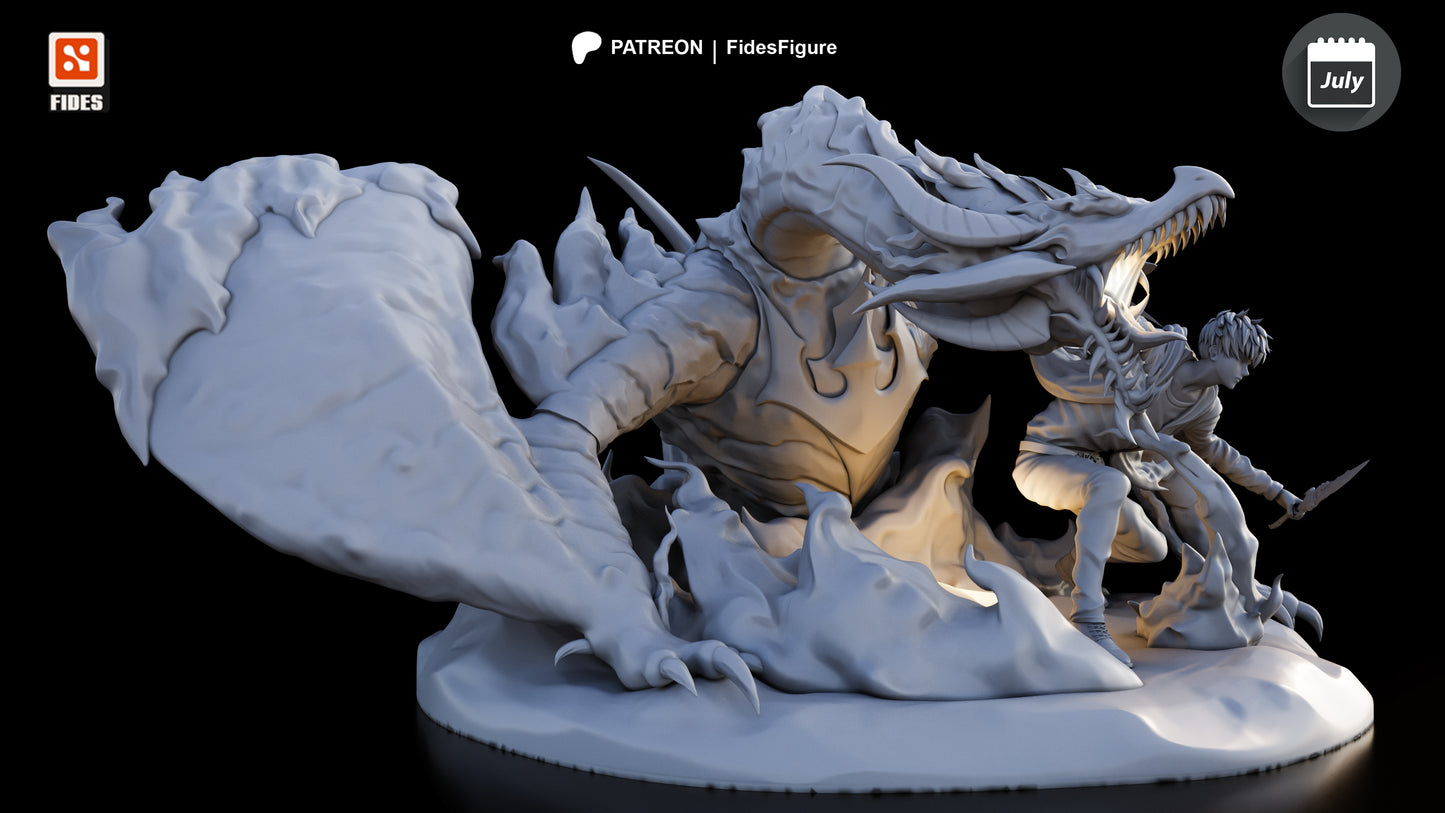 Sung Jin-Woo - Solo Leveling | Painted / Unpainted Options
