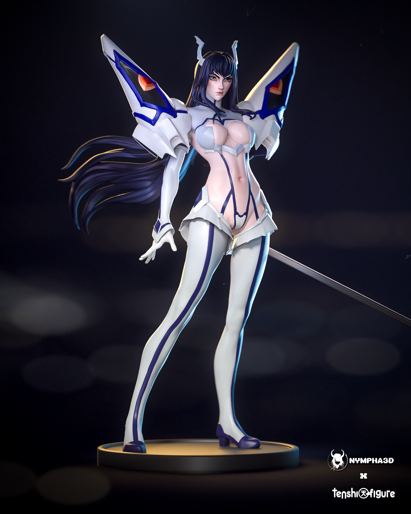 Satsuki - Kill la Kill | Painted / Unpainted Options