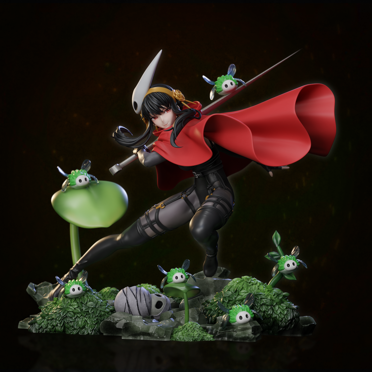 Yornet - Spy x Family x Silksong | Painted / Unpainted Options