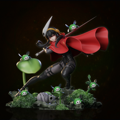 Yornet - Spy x Family x Silksong | Painted / Unpainted Options