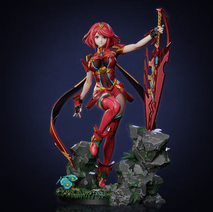 Pyra - Xenoblade Chronicles 2 | Painted / Unpainted Options