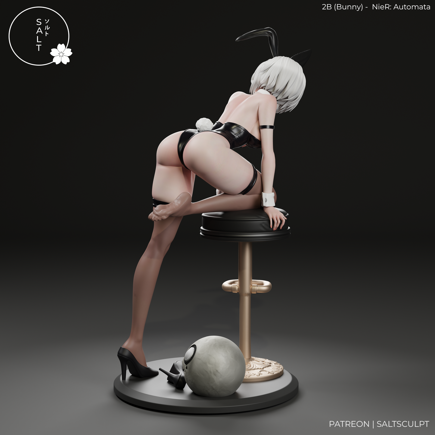 2B Bunny - Nier Automata | Painted / Unpainted Options