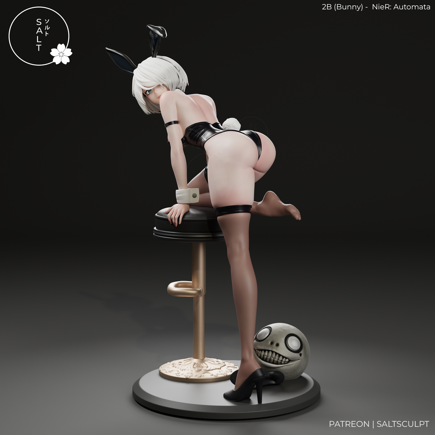 2B Bunny - Nier Automata | Painted / Unpainted Options