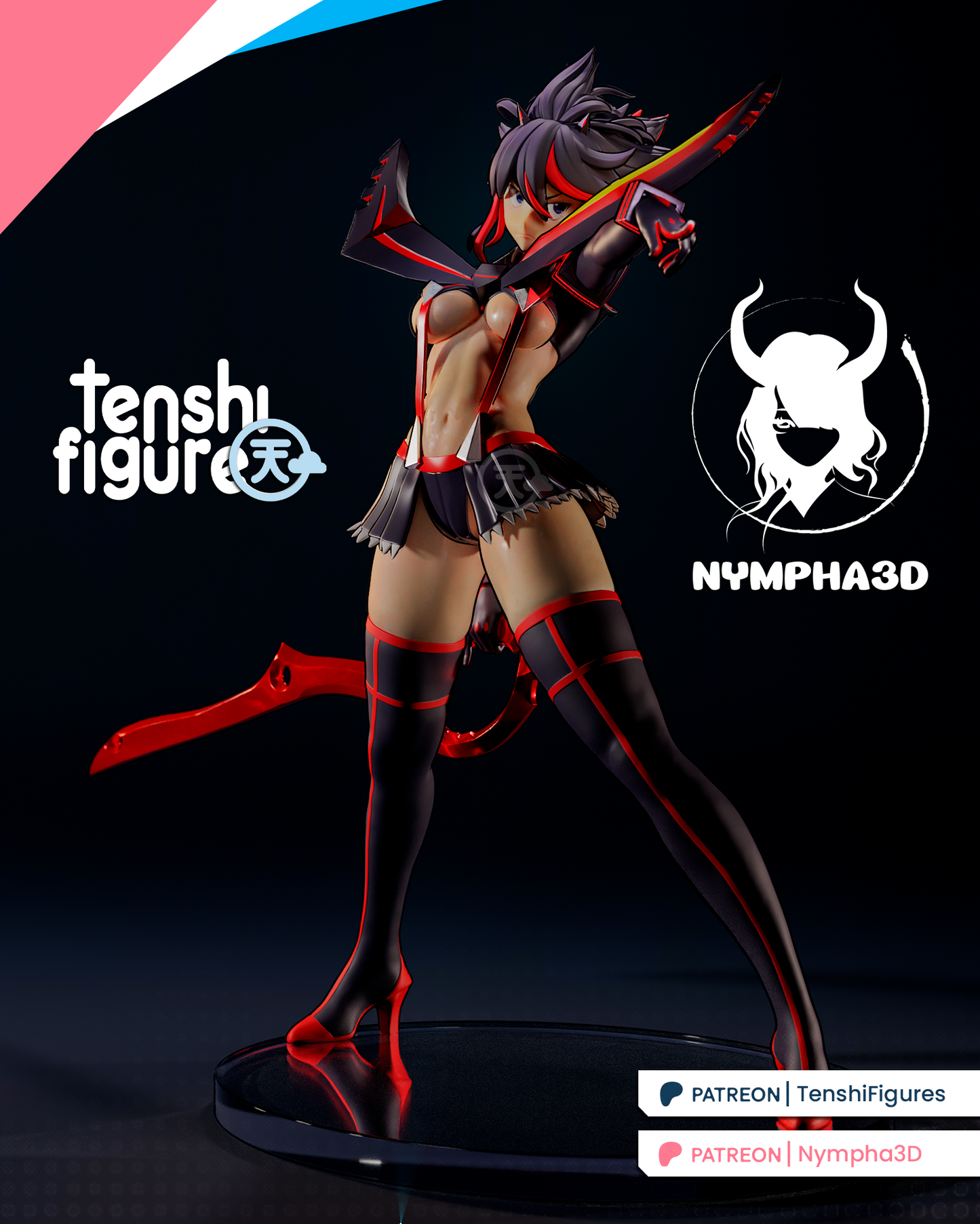 Ryuko - Kill la Kill | Painted / Unpainted Options
