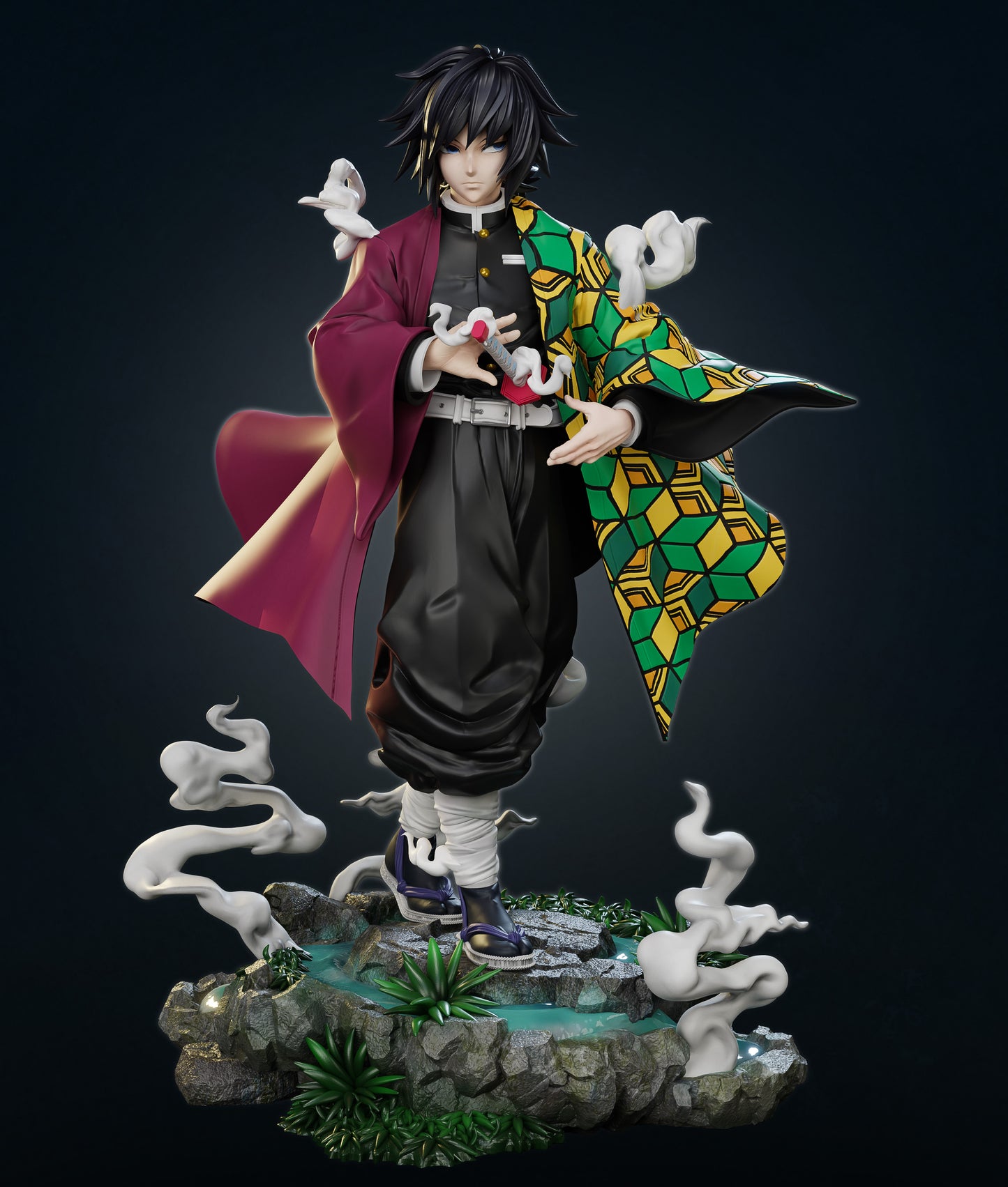 Tomioka Giyu - Demon Slayer | Painted / Unpainted Options