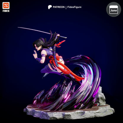 Psylocke - Marvel | Painted / Unpainted Options
